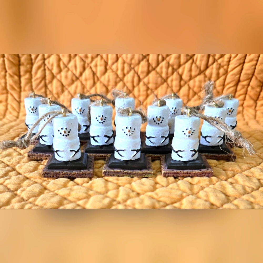 Miniature S'mores Snowmen 12 Count